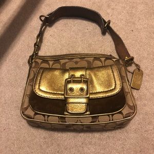 Vintage COACH Signature Mini Satchel